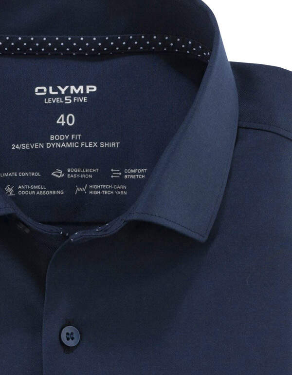 Рубашка мужская OLYMP 24/7, body fit | купить в интернет-магазине Olymp-Men