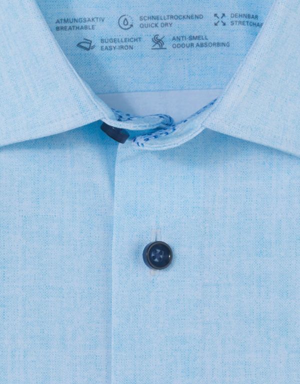 Рубашка трикотажная классическая OLYMP Luxor 24/7, modern fit | купить в интернет-магазине Olymp-Men