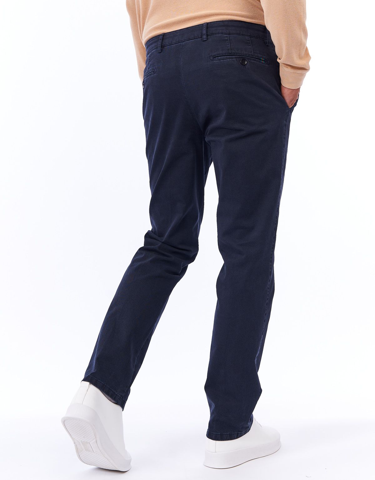 Брюки мужские Meyer синие хлопковые, прямые | купить в интернет-магазине Olymp-Men