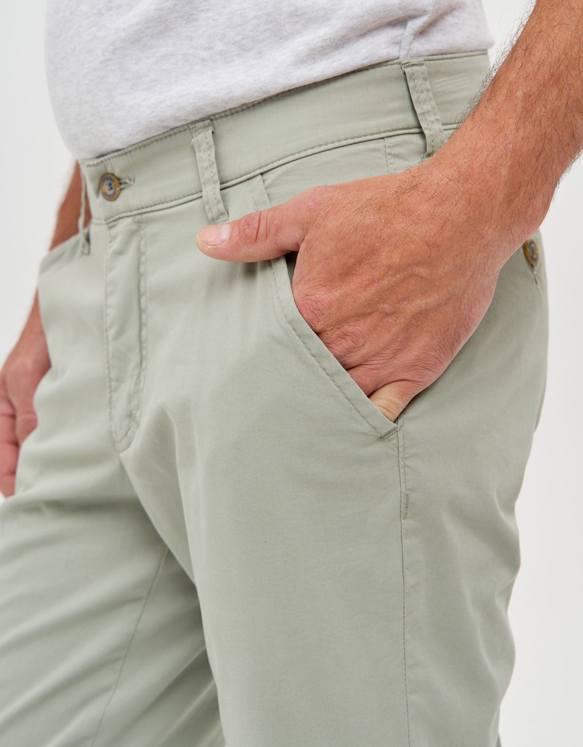 Брюки чинос мужские Club of Comfort с защипом на поясе | купить в интернет-магазине Olymp-Men