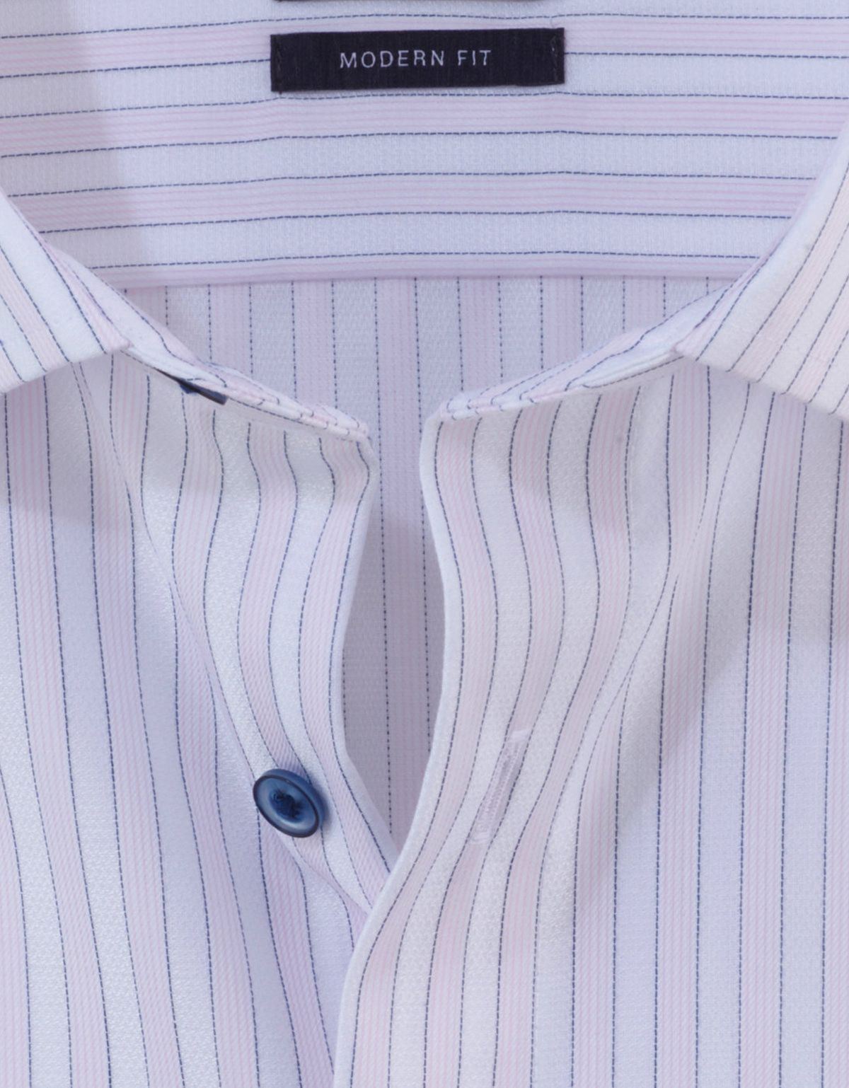 Сорочка мужская в розовую полоску OLYMP Luxor, modern fit | купить в интернет-магазине Olymp-Men