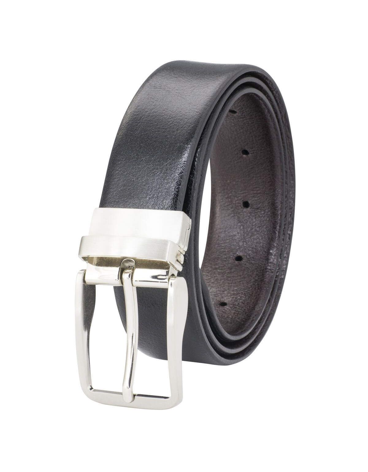 Ремень Lindenmann двухсторонний с реверсивной пряжкой мужские | купить в интернет-магазине Olymp-Men