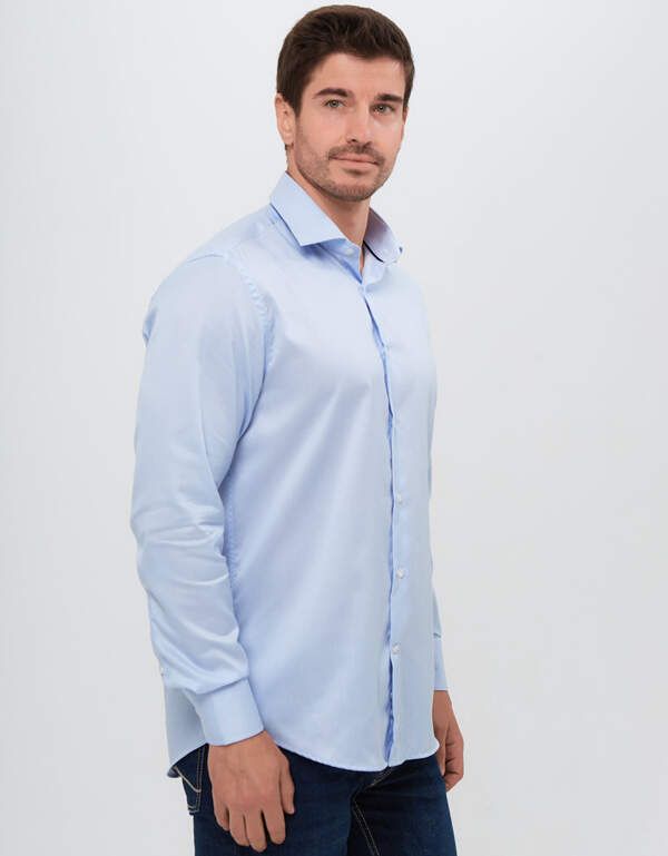 Рубашка мужская PLATIN в полоску, regular fit | интернет-магазин Olymp-Men