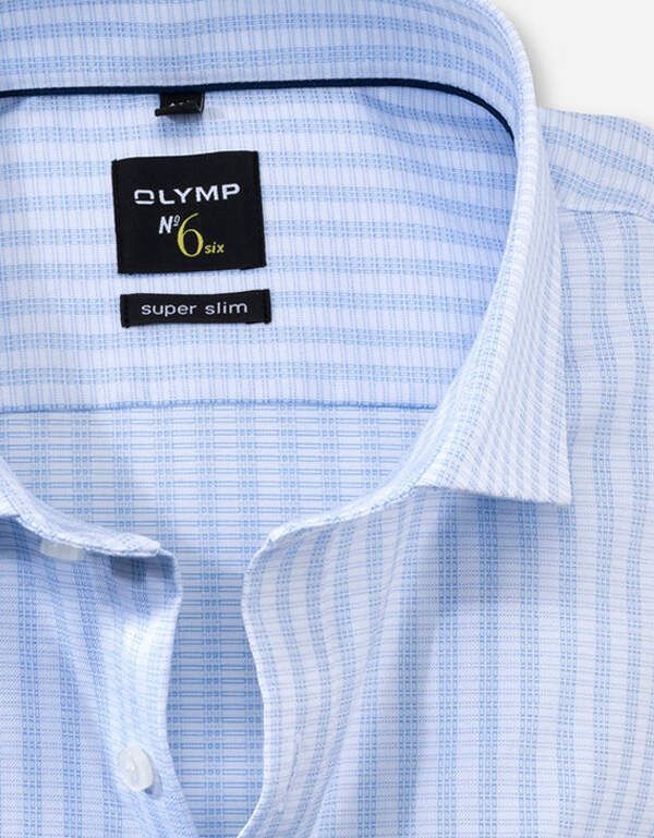 Мужская классическая рубашка OLYMP №6, супер слим | купить в интернет-магазине Olymp-Men