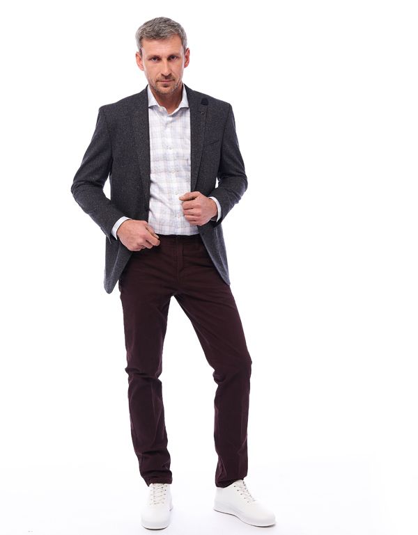 Брюки мужские тёплые хлопковые Club Of Comfort, прямой крой | купить в интернет-магазине Olymp-Men