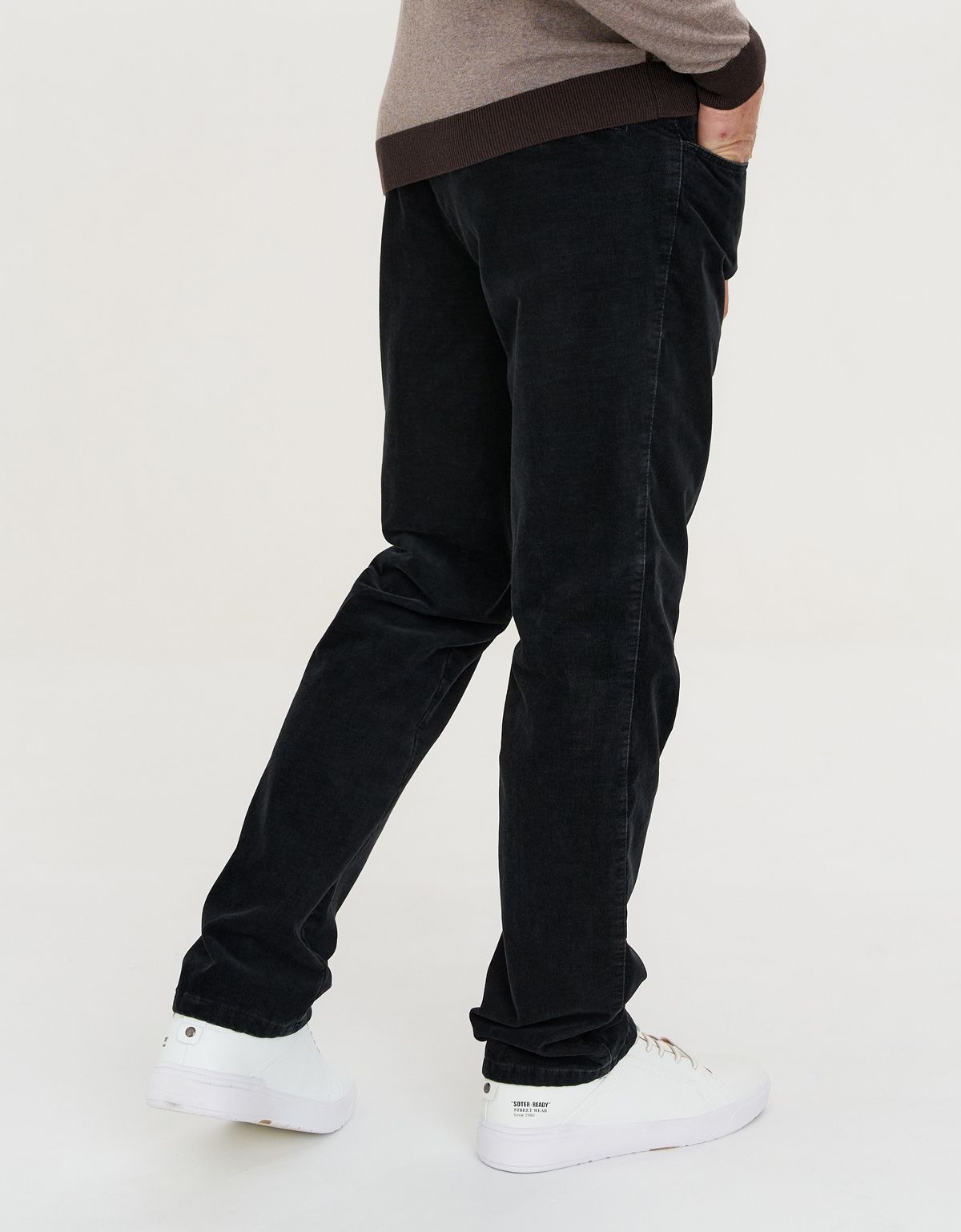 Брюки вельветовые чёрные с подкладом w.Wegener | купить в интернет-магазине Olymp-Men