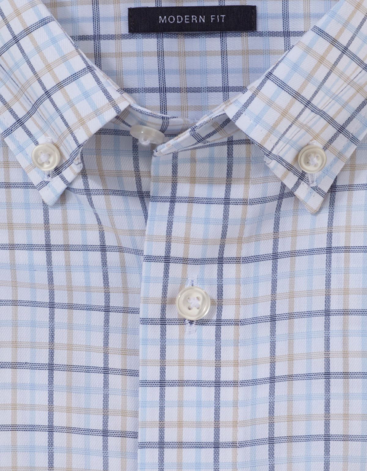 Рубашка в клетку с пуговицами на воротнике OLYMP Luxor, modern fit | купить в интернет-магазине Olymp-Men