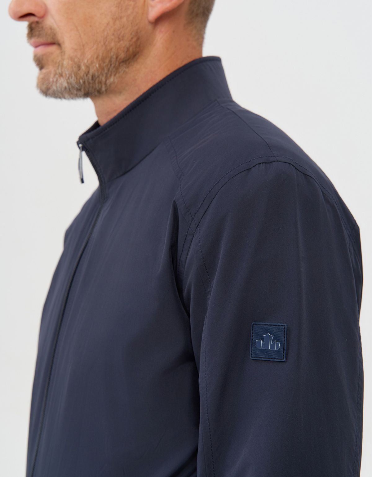 Куртка мужская синяя лёгкая New Canadian | купить в интернет-магазине Olymp-Men