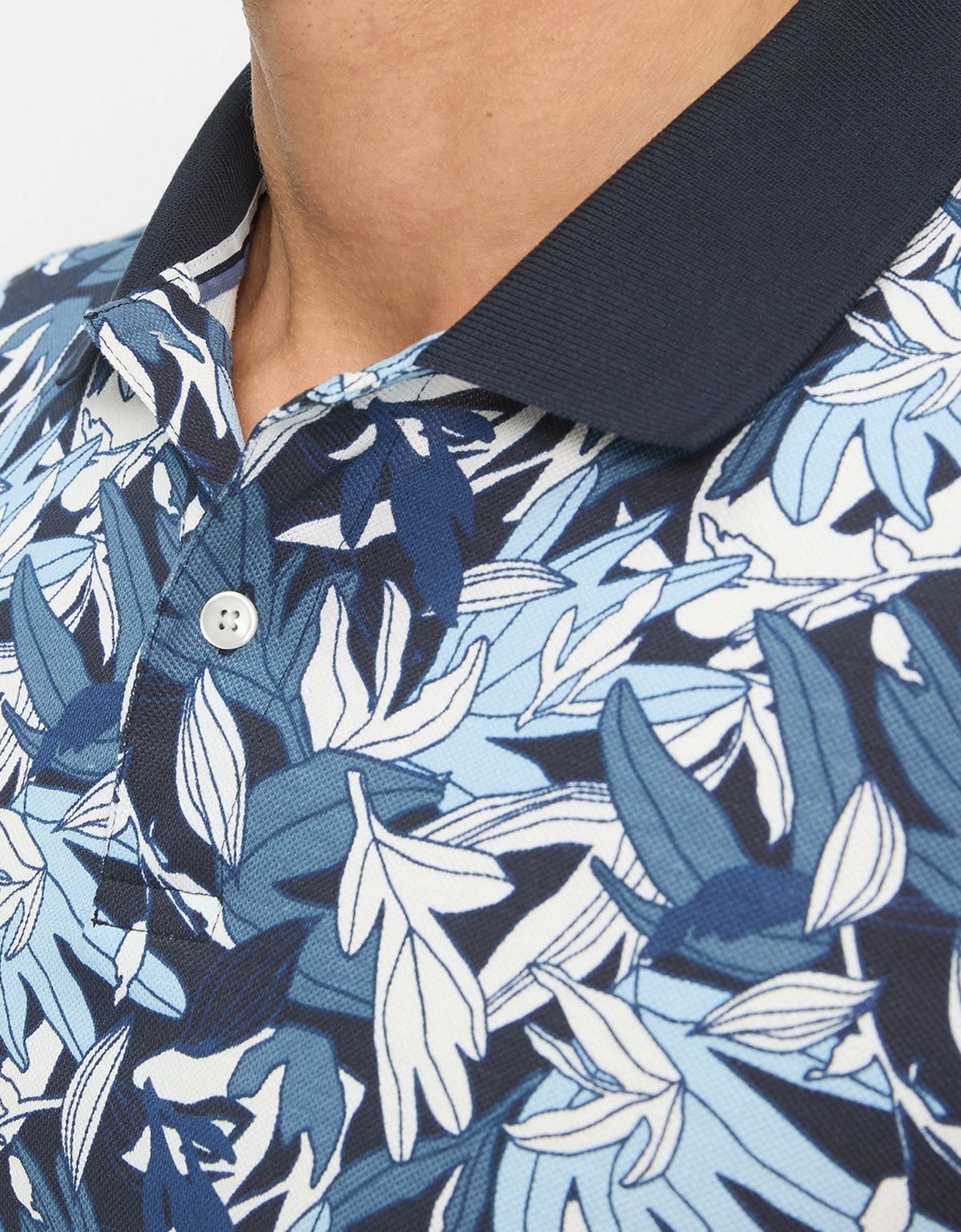 Поло мужское с принтом на пуговицах Olymp | купить в интернет-магазине Olymp-Men