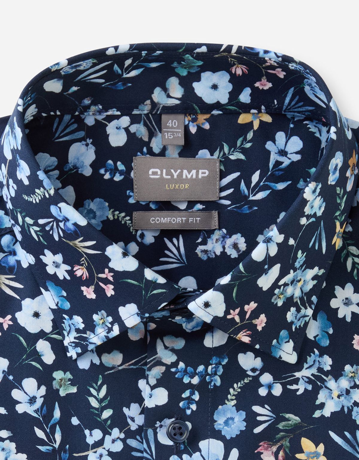 Рубашка мужская с цветочным принтом OLYMP Luxor, comfort fit