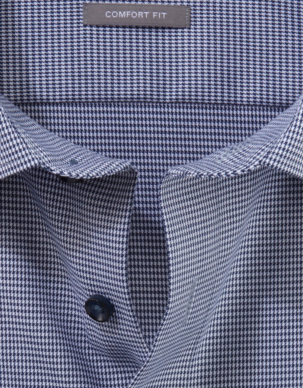 Рубашка мужская OLYMP Luxor, comfort fit с узором гусиная лапка | купить в интернет-магазине Olymp-Men