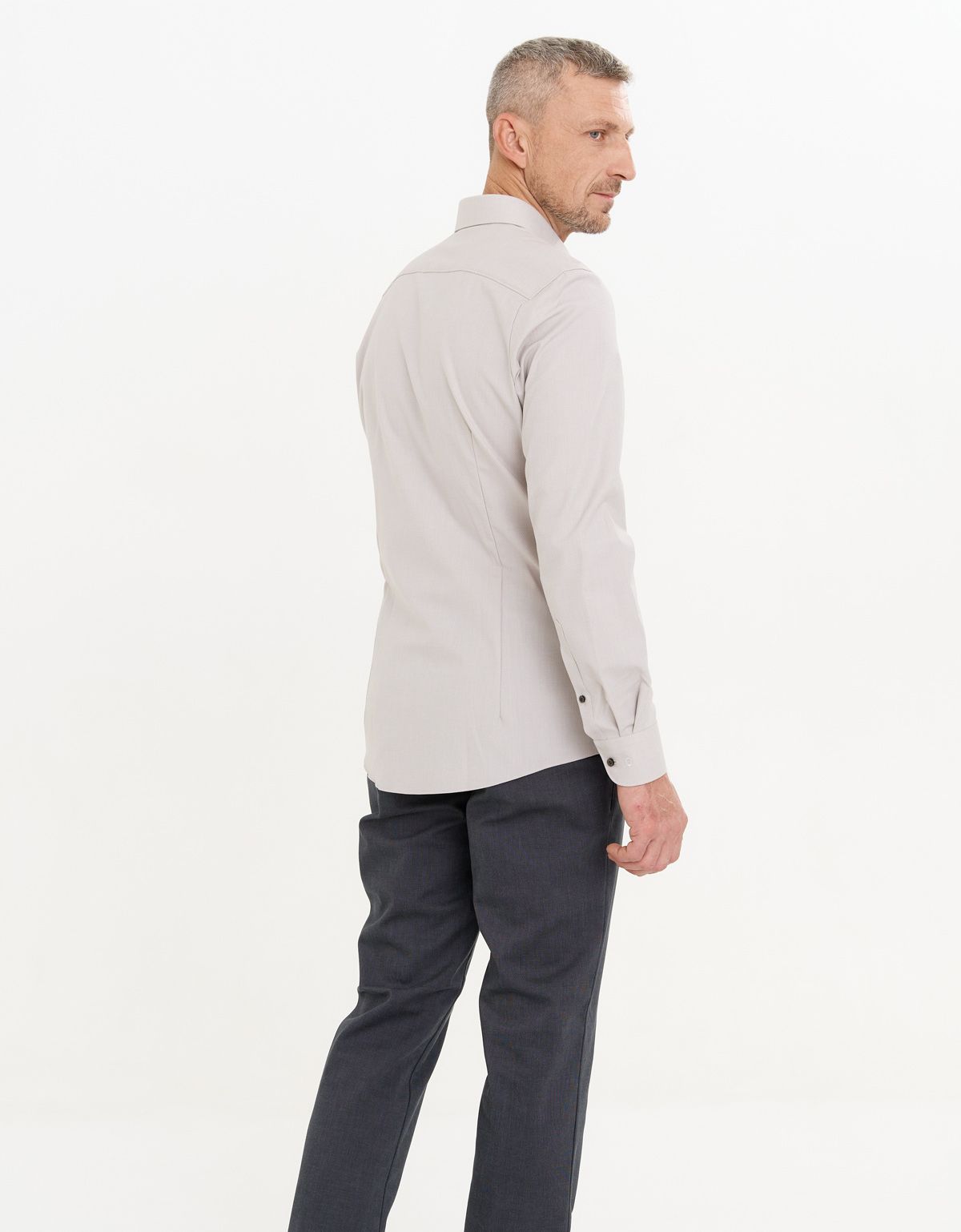 Рубашка мужская с длинным рукавом OLYMP 24/7, климат-контроль, body fit | купить в интернет-магазине Olymp-Men