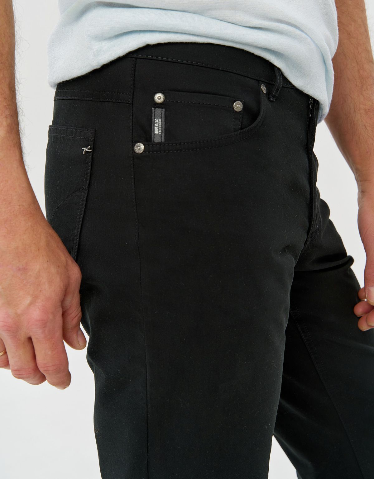 Джинсы мужские чёрные хлопковые Brax | купить в интернет-магазине Olymp-Men