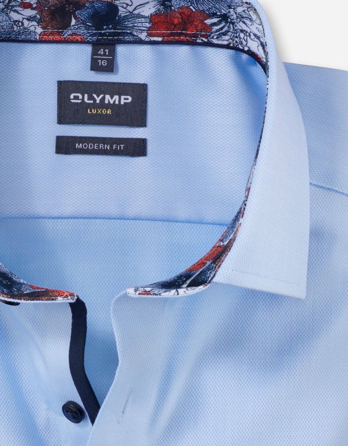 Рубашка классическая OLYMP Luxor, modern fit на высокий рост | купить в интернет-магазине Olymp-Men