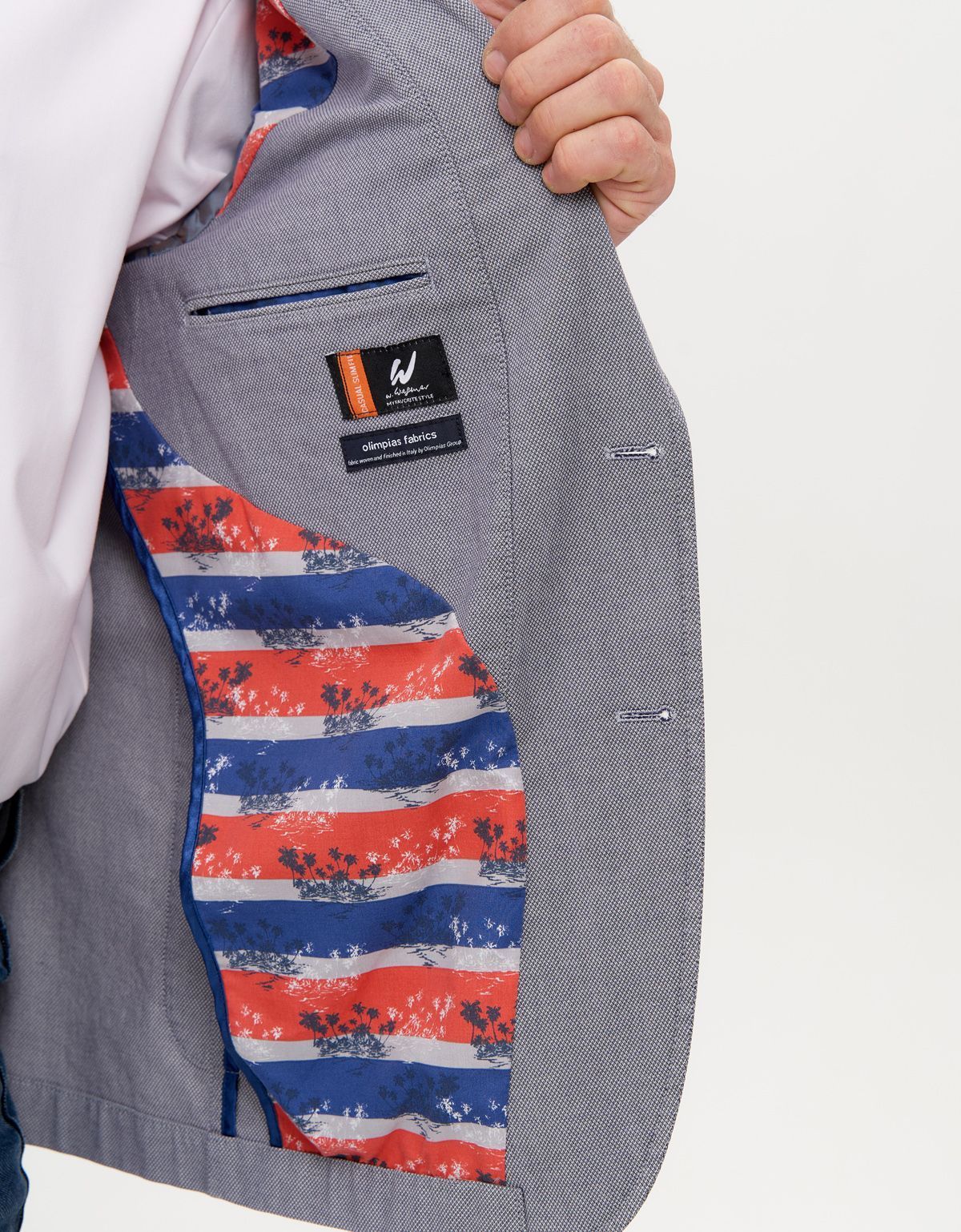 Пиджак мужской w.Wegener с накладными карманами, мод.Jack | купить в интернет-магазине Olymp-Men