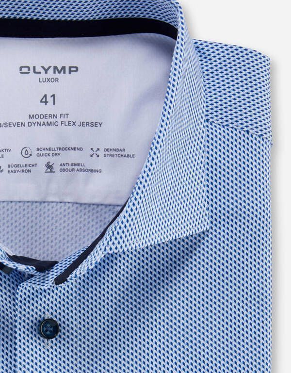 Рубашка трикотажная OLYMP Luxor 24/7, modern fit | купить в интернет-магазине Olymp-Men
