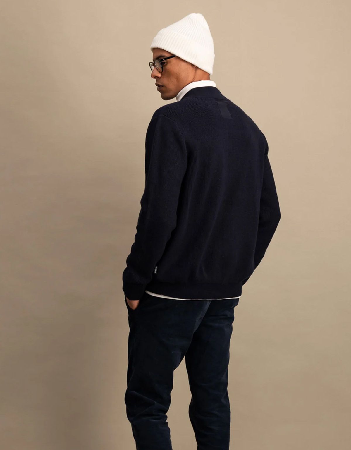 Кардиган на молнии Fynch-Hatton комбинированный | купить в интернет-магазине Olymp-Men