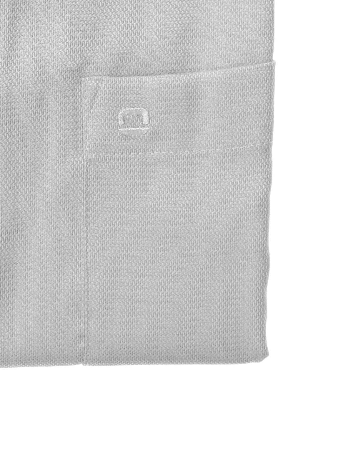 Рубашка серая классическая Olymp, модерн фит