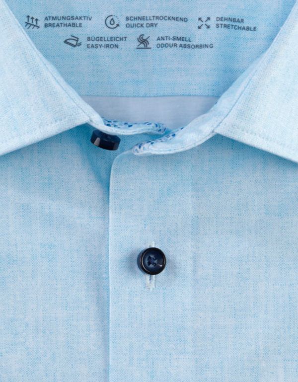 Рубашка мужская трикотажная OLYMP Luxor 24/7, modern fit