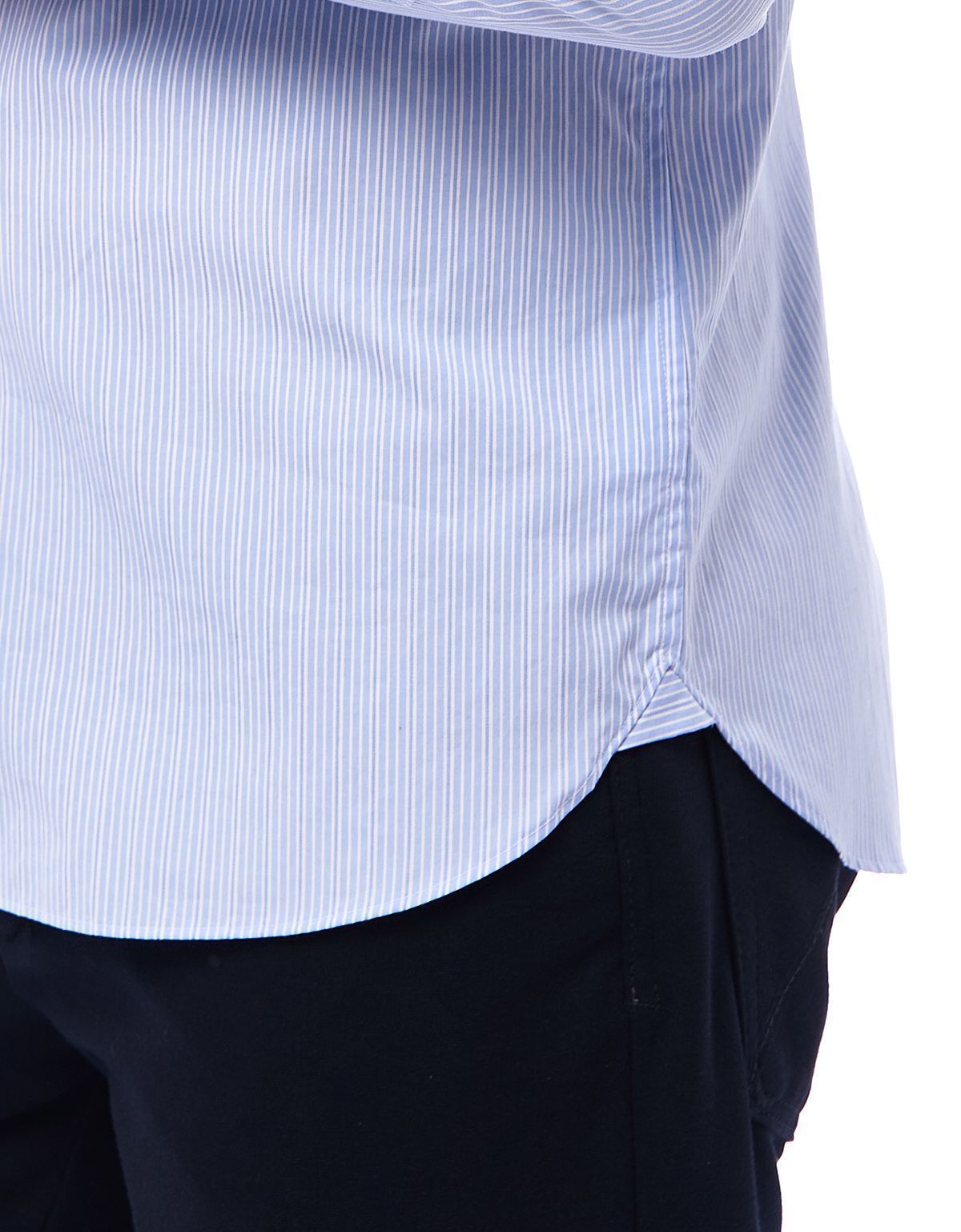 Рубашка мужская Signature в голубую полоску