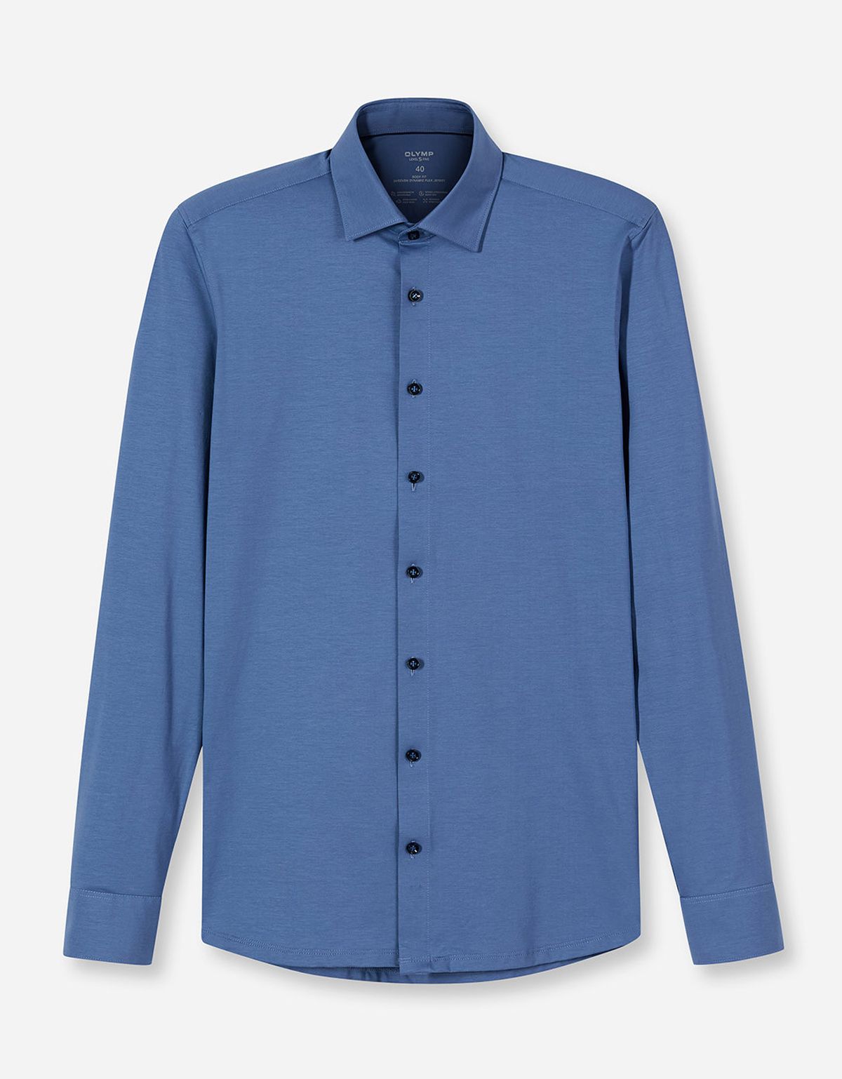Рубашка трикотажная Olymp, body fit на высокий рост | купить в интернет-магазине Olymp-Men