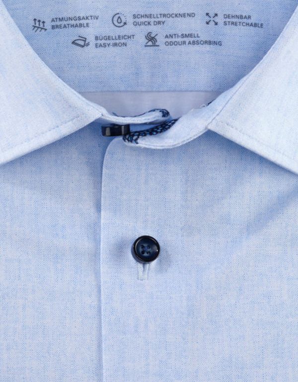 Рубашка мужская трикотажная OLYMP Luxor 24/7, modern fit