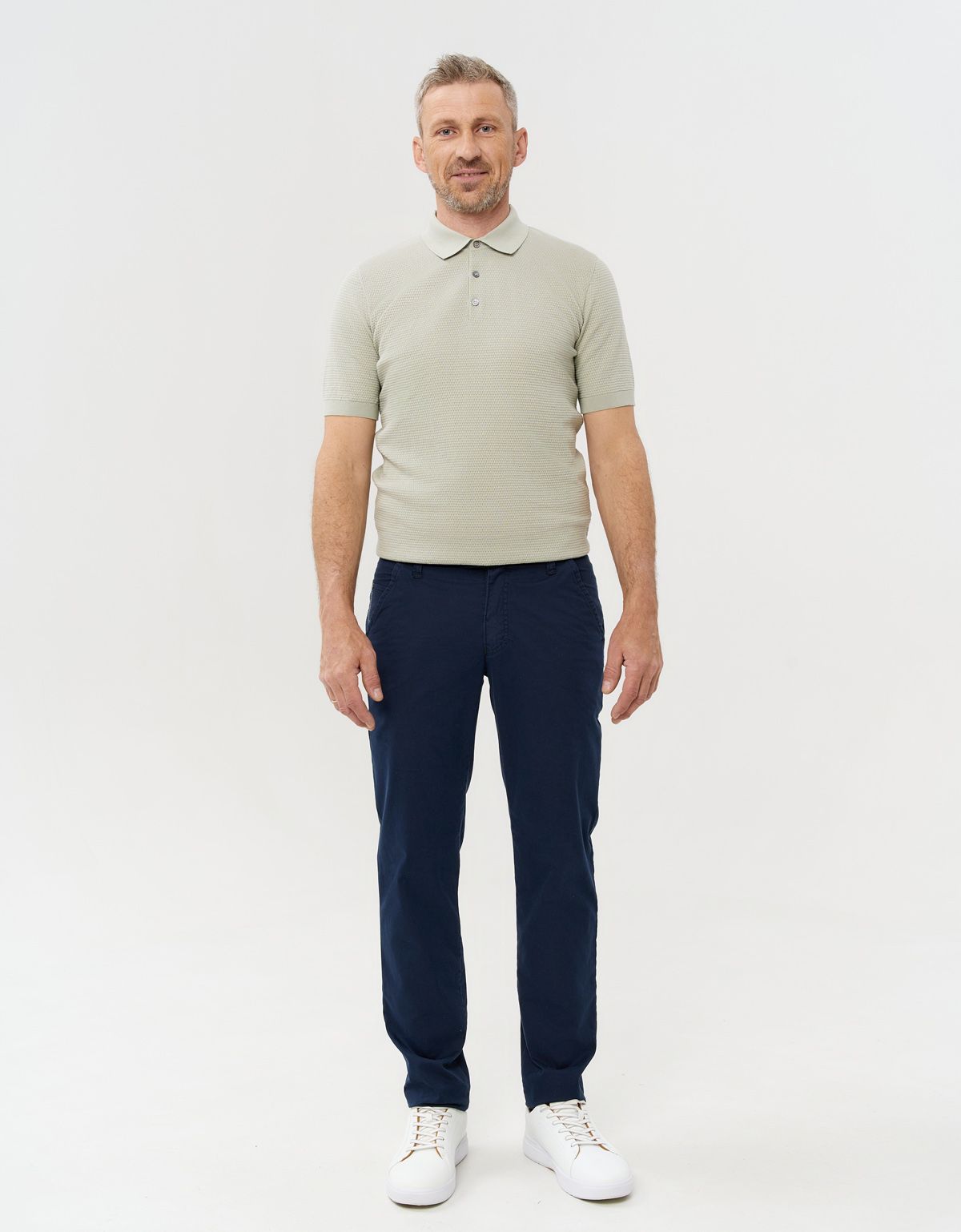 Брюки чинос синие мужские Club of Comfort | купить в интернет-магазине Olymp-Men