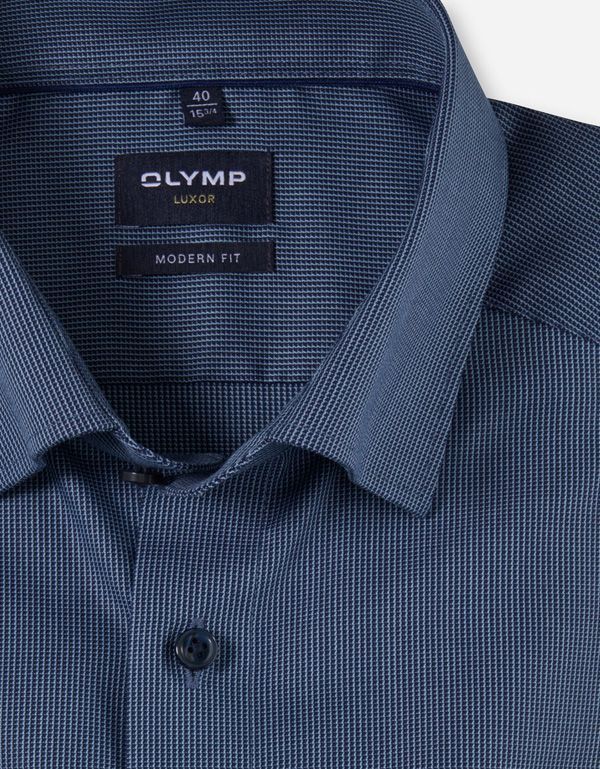 Рубашка с коротким рукавом мужская OLYMP Luxor, modern fit