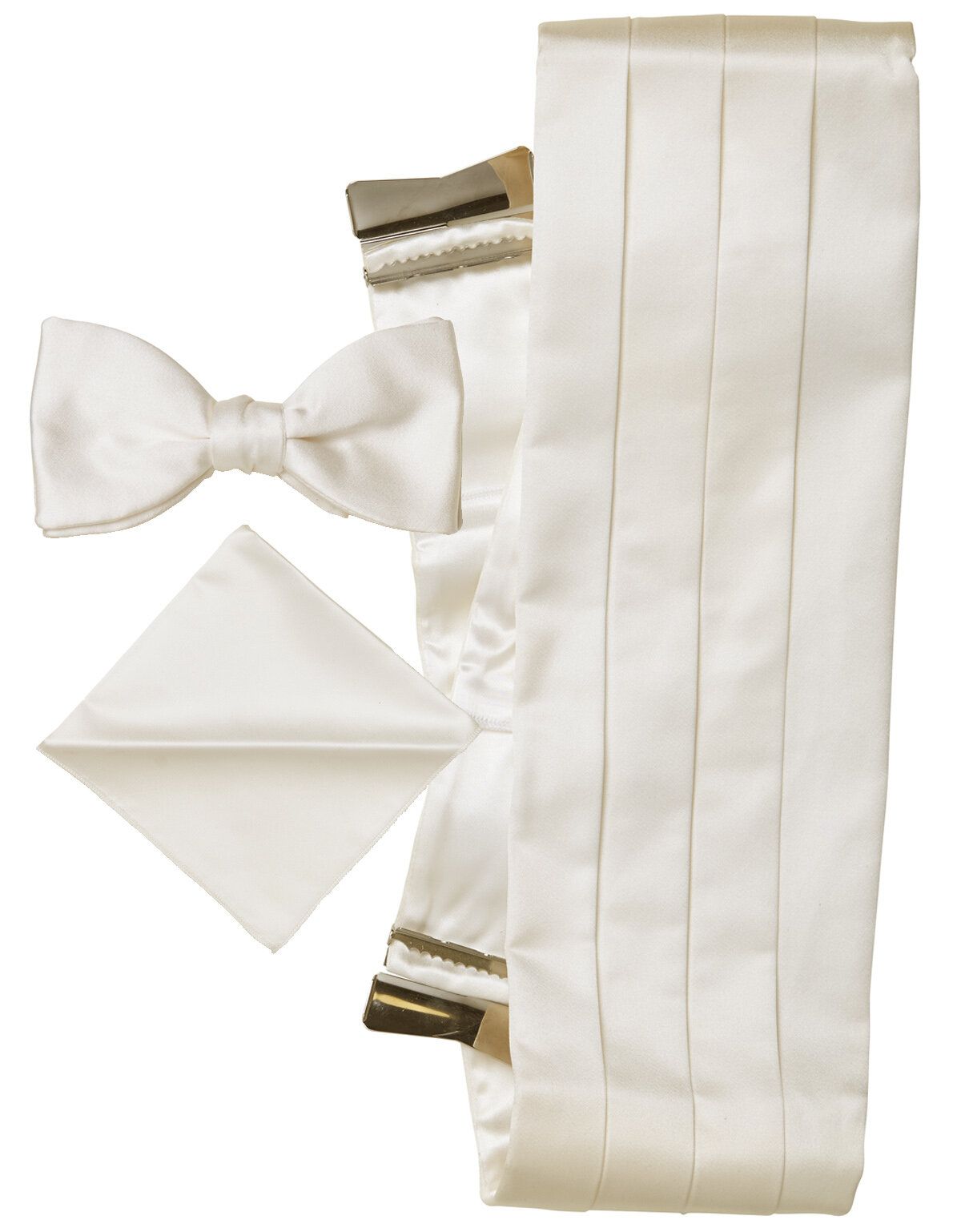 Шёлковые галстук-бабочка, пояс-кушак, платок-паше