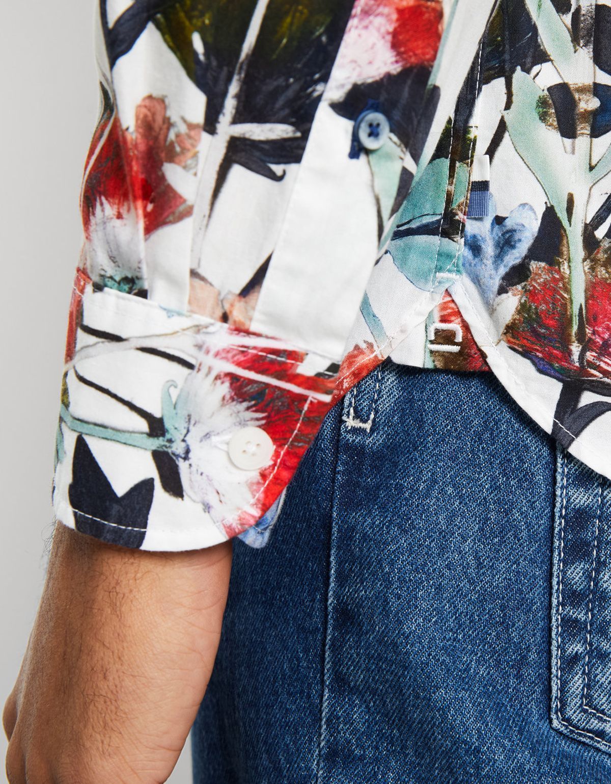 Рубашка мужская цветная OLYMP Casual | купить в интернет-магазине Olymp-Men