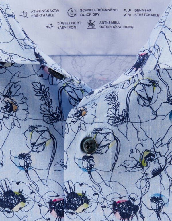 Рубашка трикотажная OLYMP Luxor 24/7, modern fit | купить в интернет-магазине Olymp-Men