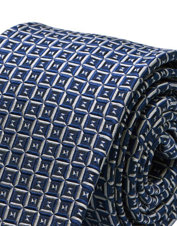 Галстук удлиненный Bernd Hennes c объемным рисунком, 8,5 см | купить в интернет-магазине Olymp-Men