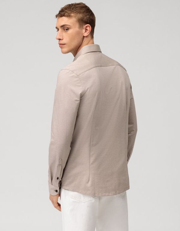 Рубашка мужская трикотажная OLYMP 24-7, body fit | купить в интернет-магазине Olymp-Men