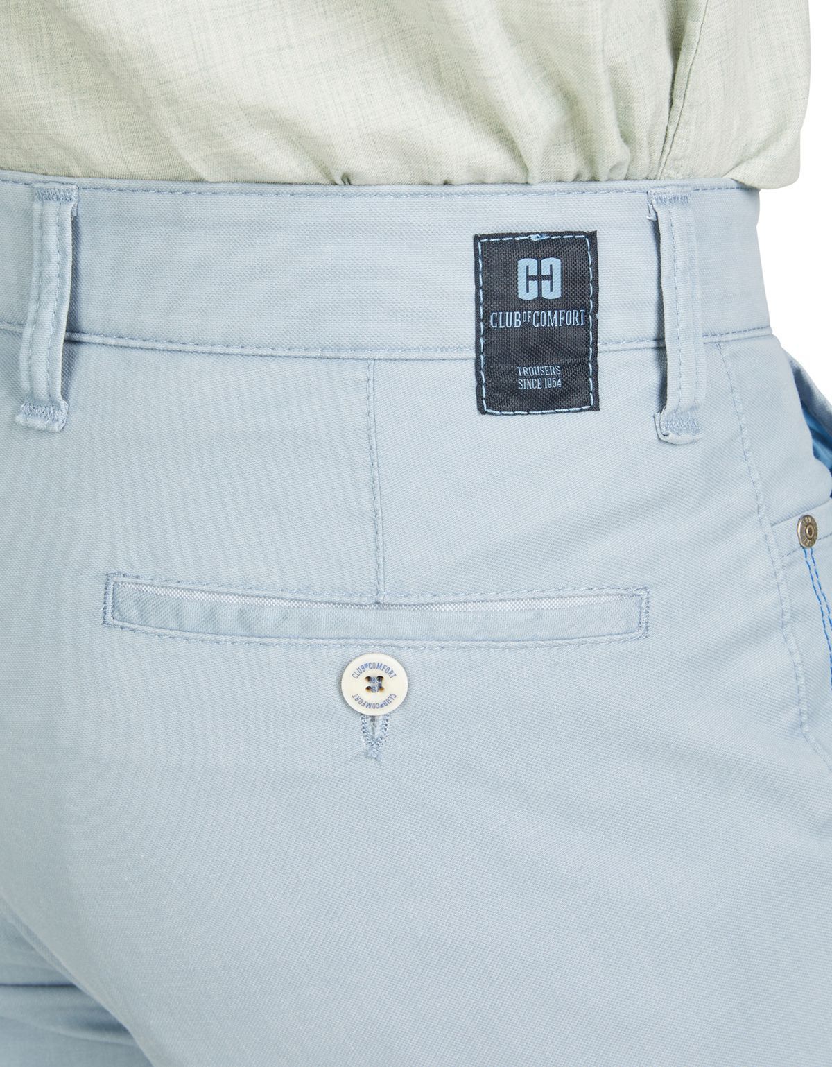 Брюки чинос мужские Club of Comfort, хлопок с эластаном | купить в интернет-магазине Olymp-Men