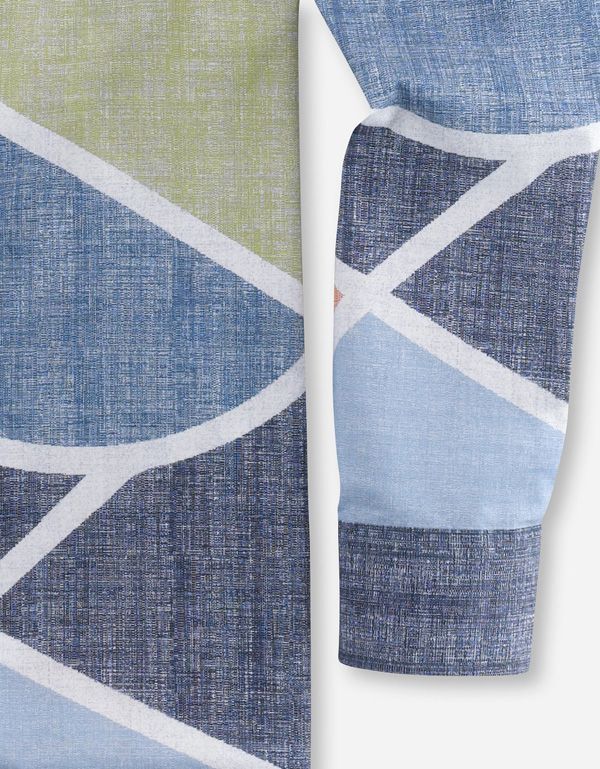 Рубашка мужская OLYMP Casual с рисунком в стиле модерн | купить в интернет-магазине Olymp-Men