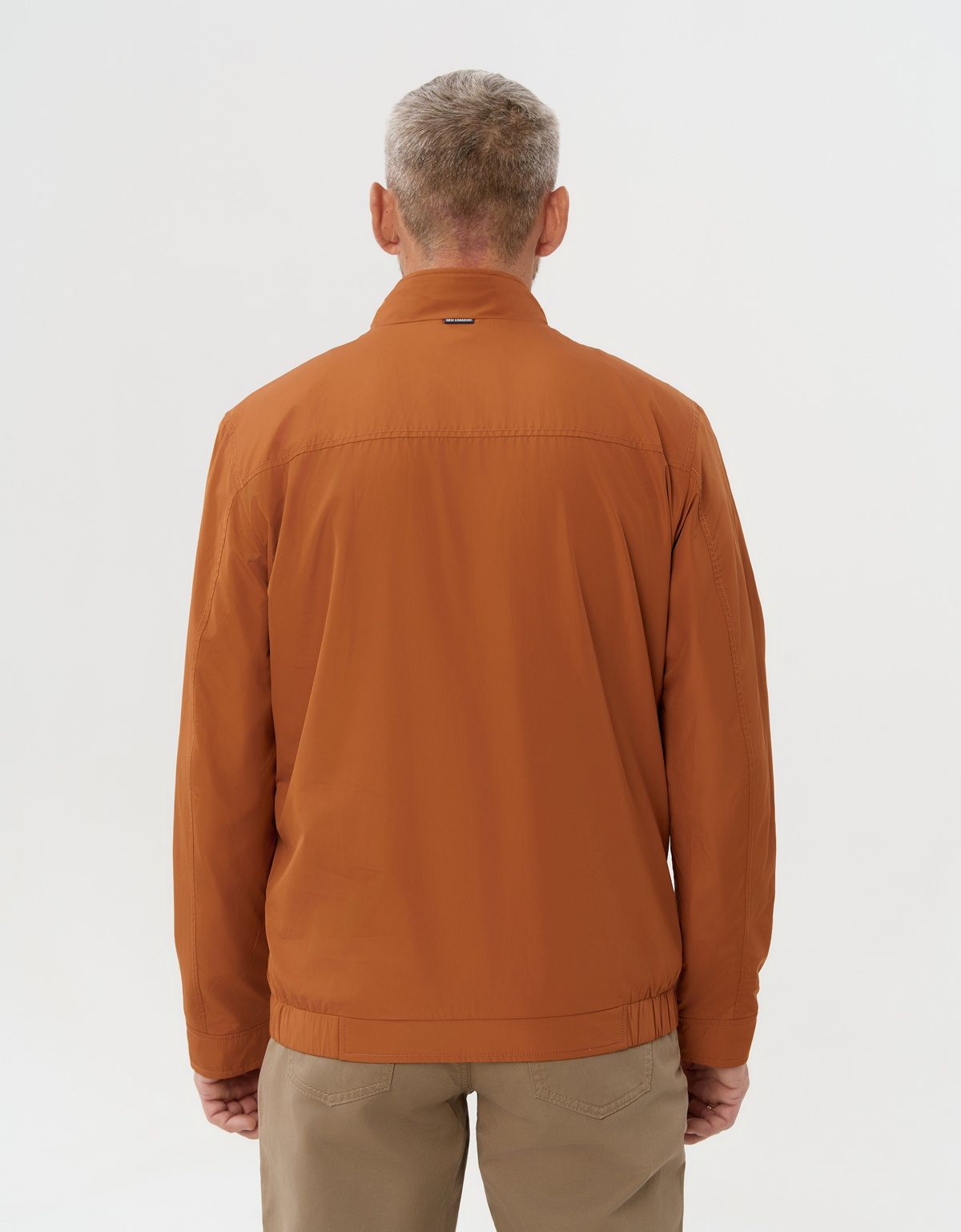 Куртка мужская оранжевая лёгкая New Canadian | купить в интернет-магазине Olymp-Men