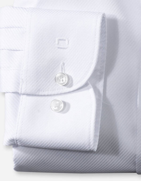 Рубашка белая OLYMP, body fit, ткань твил | купить в интернет-магазине Olymp-Men