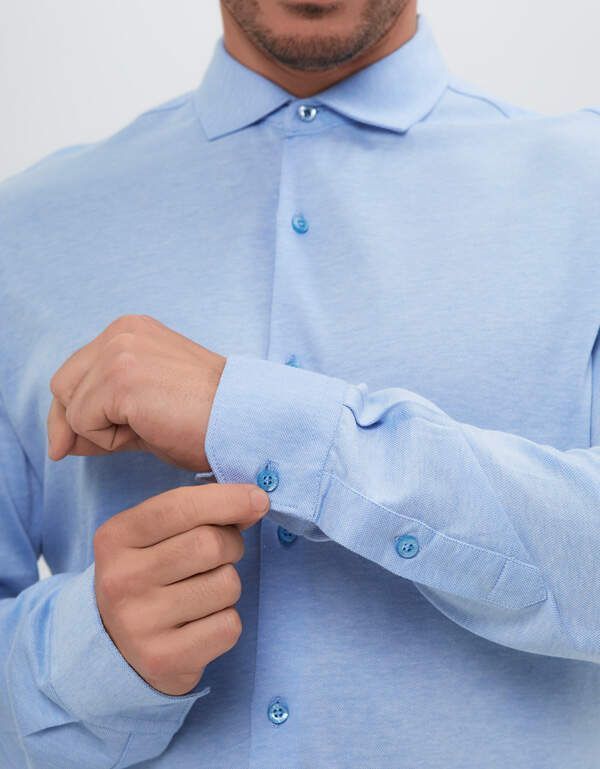 Рубашка мужская PLATIN, slim fit, артикул 1000-106UF-TP