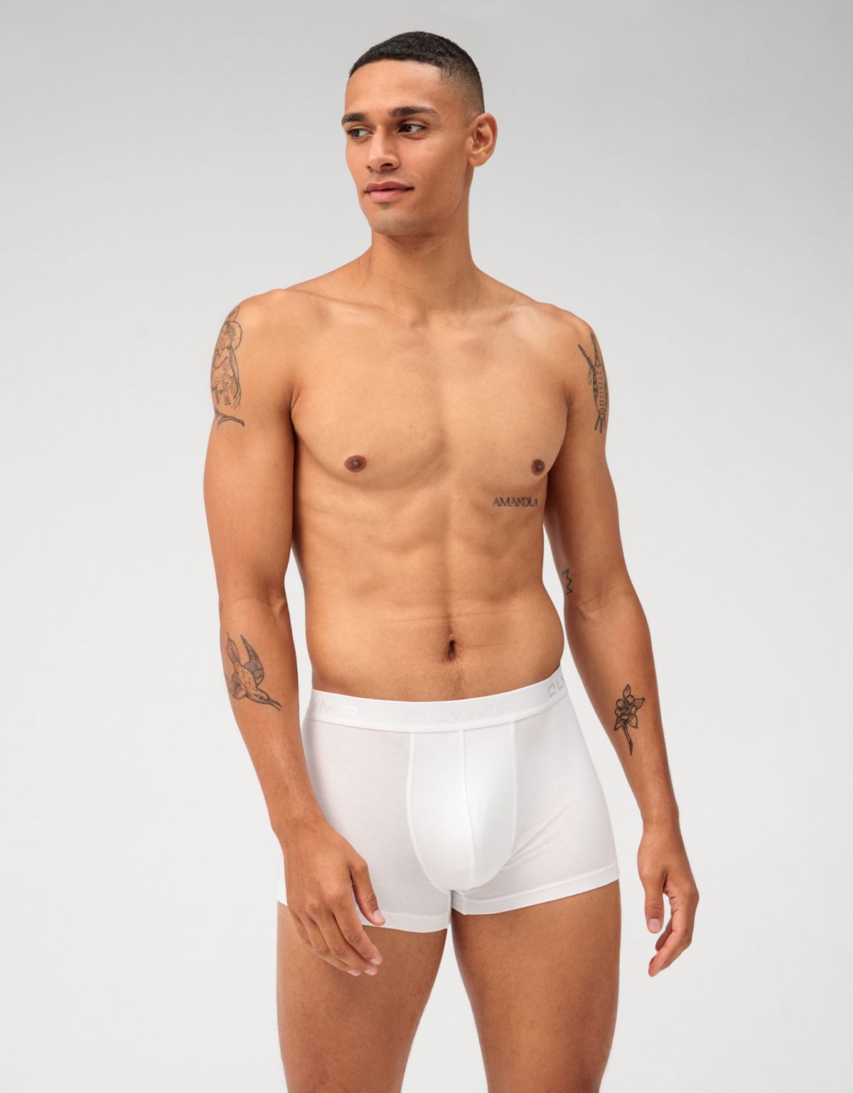 Трусы боксеры белые мужские Olymp, комплект, 3 шт. | купить в интернет-магазине Olymp-Men