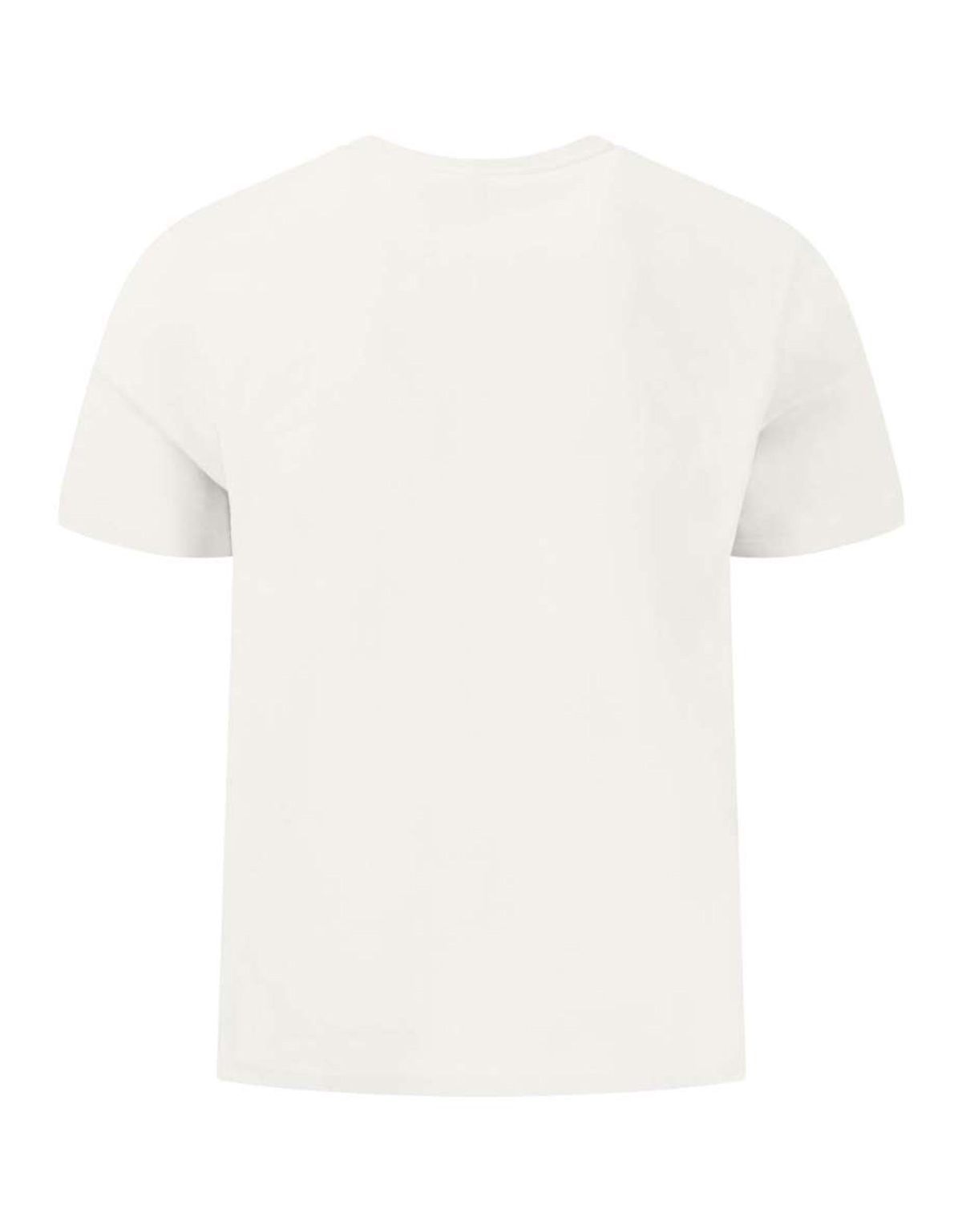 Футболка мужская молочного цвета однотонная Fynch-Hatton | купить в интернет-магазине Olymp-Men