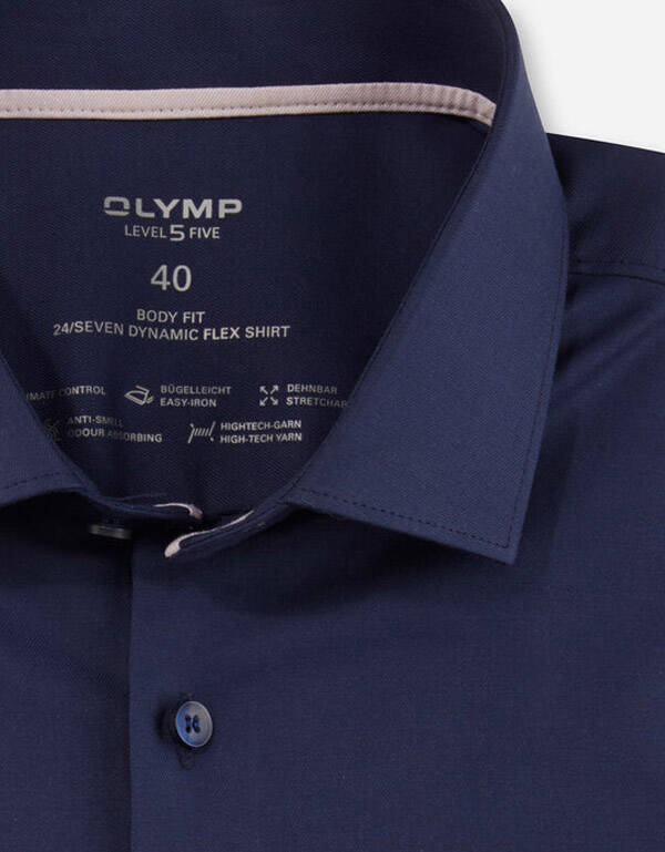 Сорочка мужская OLYMP Level Five BF 24/7 20412418 | купить в интернет-магазине Olymp-Men