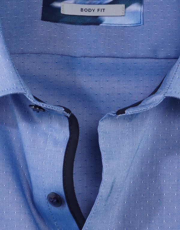 Рубашка OLYMP Level Five, body fit фактурная ткань