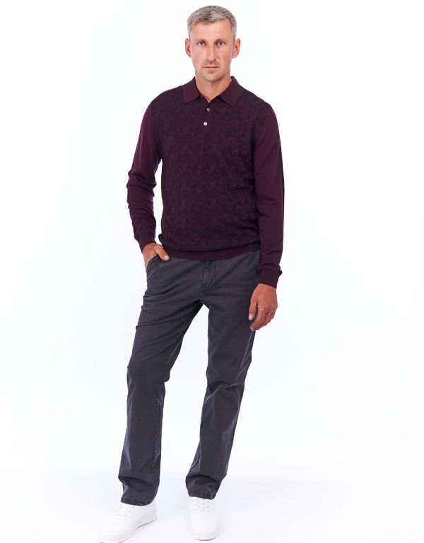 Брюки мужские Meyer серые, прямой крой, мод.Monza | купить в интернет-магазине Olymp-Men