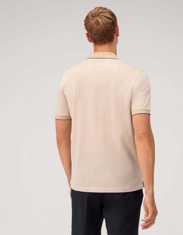 Поло мужское бежевое Olymp на пуговицах | купить в интернет-магазине Olymp-Men