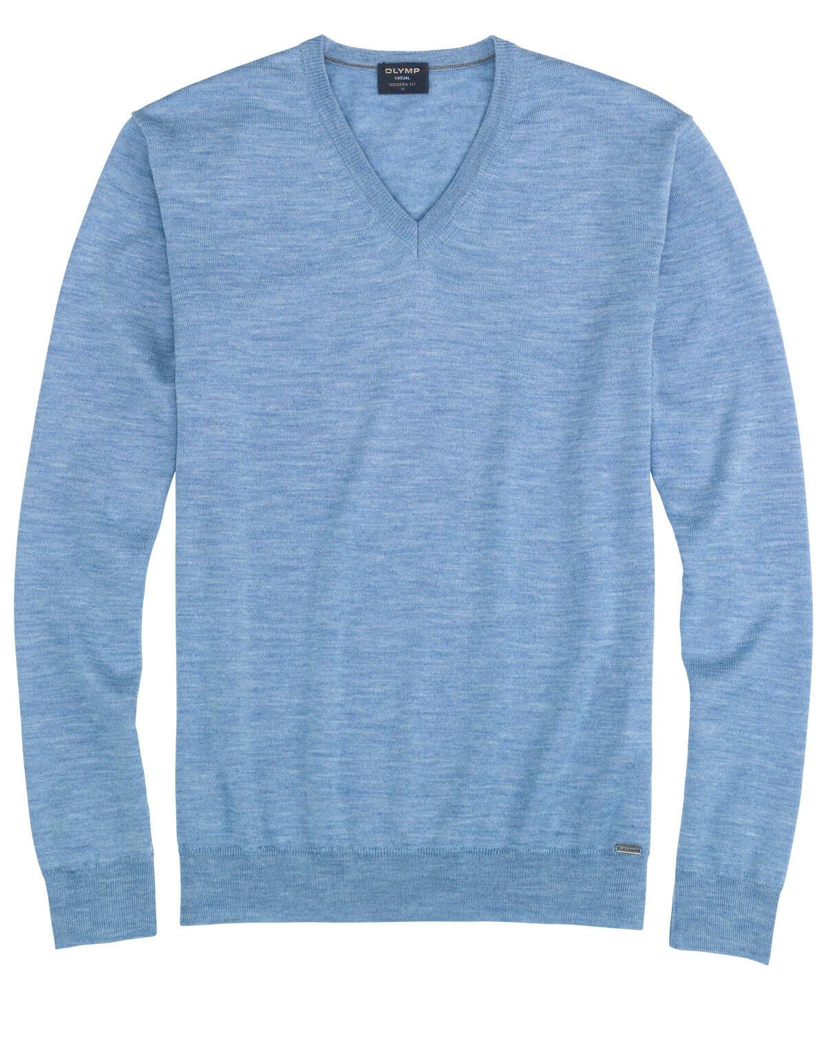 Пуловер голубой мужской OLYMP, modern fit[ГОЛУБОЙ]