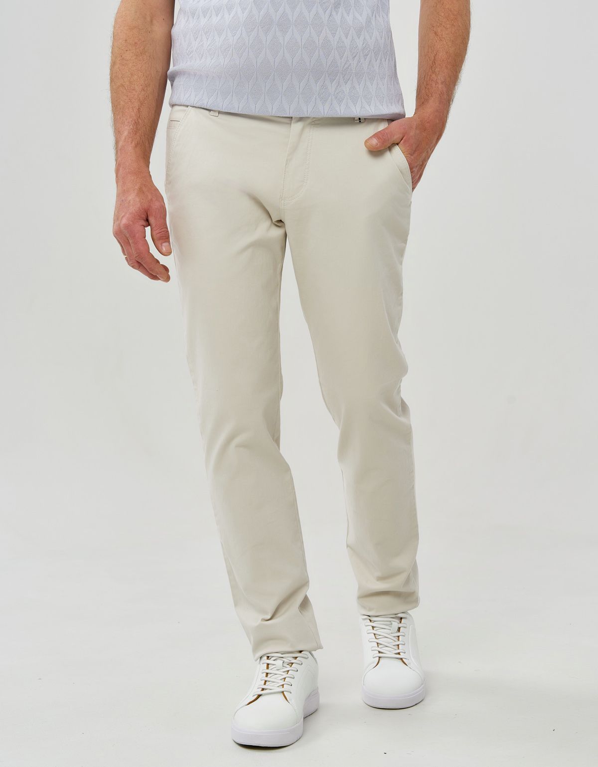 Брюки чинос светлые мужские Redpoint | купить в интернет-магазине Olymp-Men