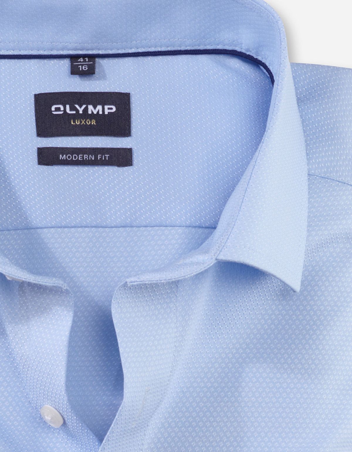 Сорочка классическая мужская OLYMP Luxor фактурная, modern fit | купить в интернет-магазине Olymp-Men