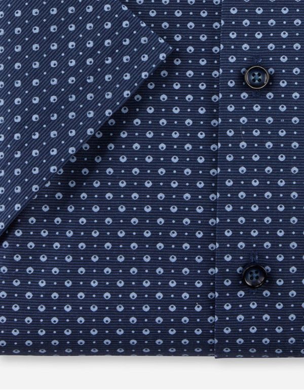 Рубашка с рисунком OLYMP Luxor 24/7 климат-контроль, modern fit