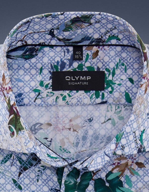 Рубашка мужская Signature с принтом