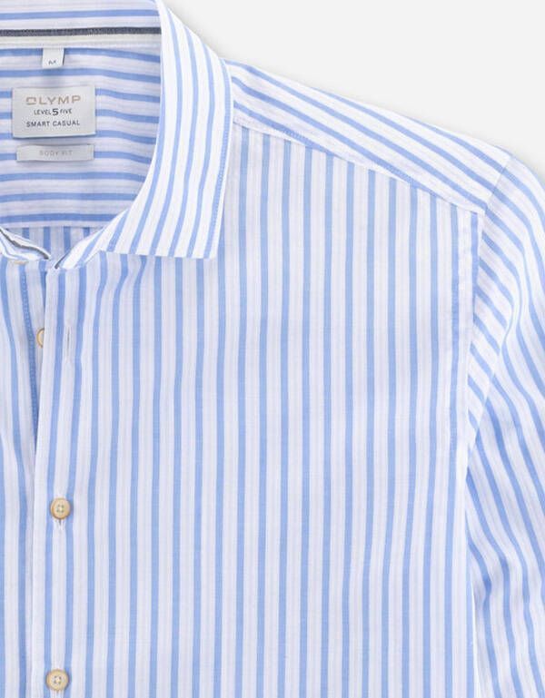 Рубашка мужская в полоску OLYMP, body fit | купить в интернет-магазине Olymp-Men